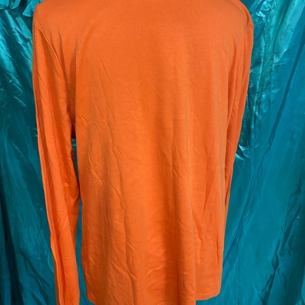 Nouveaux size 1X Halloween witches hat pumpkin holiday orange and‎ black - Picture 7 of 8